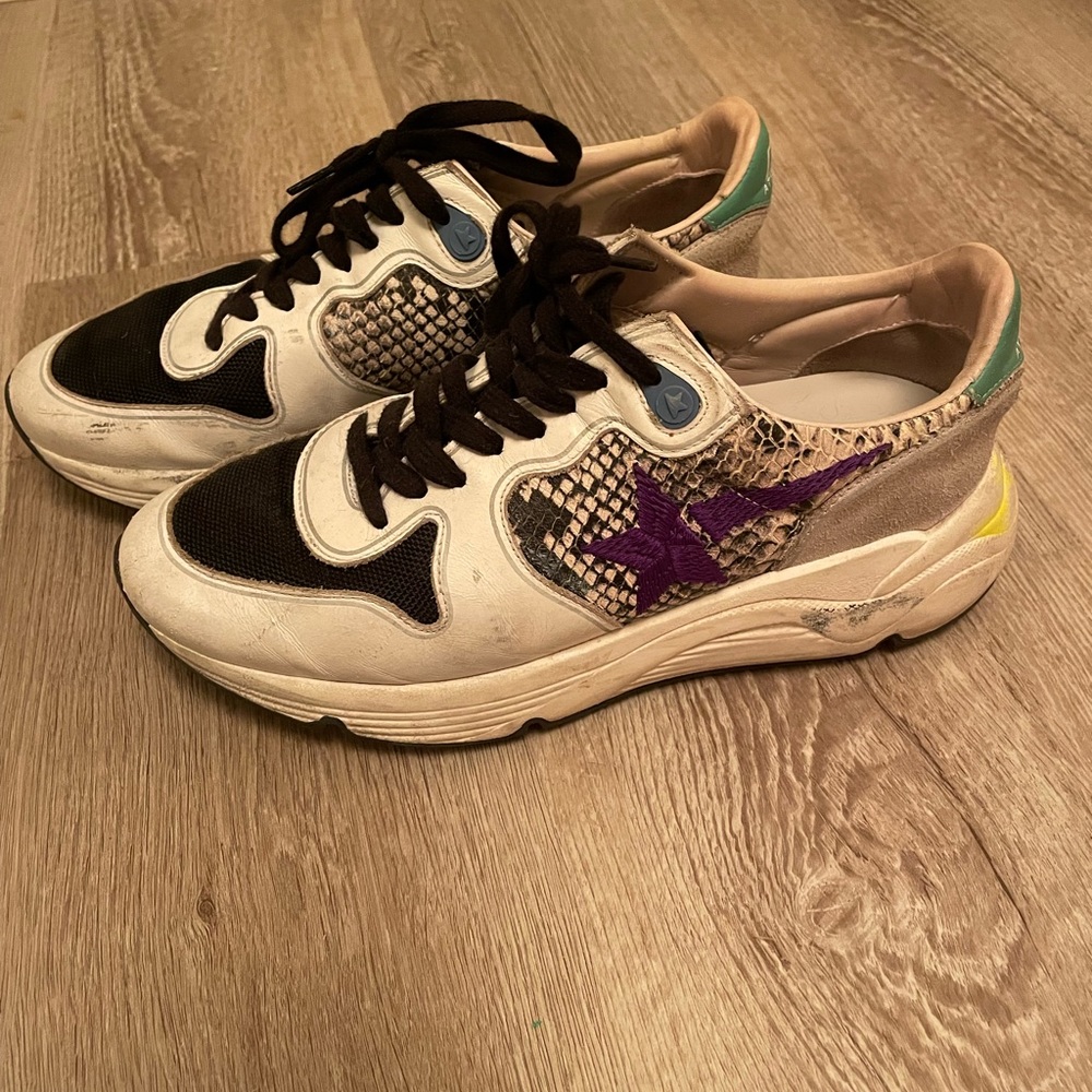 Size 39 golden goose running soles